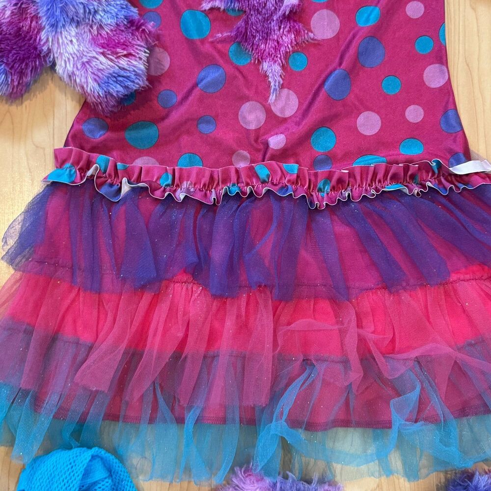 Dizzy Lizzie Costume Girls Large 12 Spirit Halloween Monster Unicorn Dress Up - Picture 5 of 12